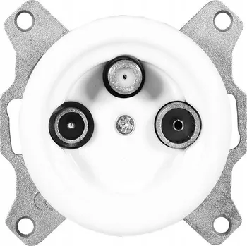 Elektrická zásuvka Anténní zásuvka nástěnná TG ELECTRO bílá