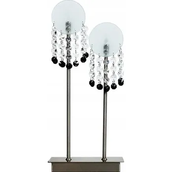Lampička Stolní lampa Candellux LUXOR stříbrná 20 W
