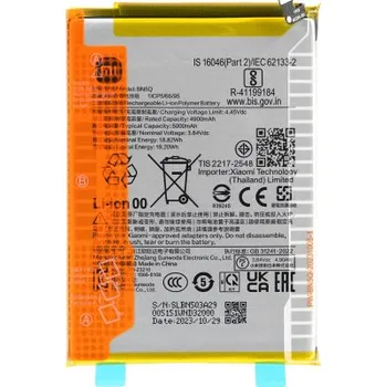 Baterie pro mobilní telefon Xiaomi Baterie pro Xiaomi 13C / Poco C65, BN5Q, originální, 5000 mAh