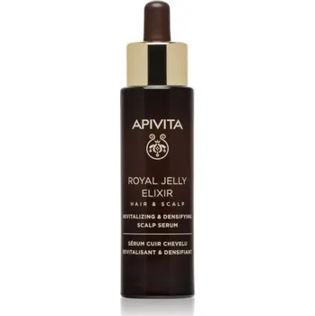 Vlasová regenerace Apivita Royal Jelly Elixir Revitalizing & Densifying Scalp Serum revitalizační sérum pro pokožku hlavy 50 ml