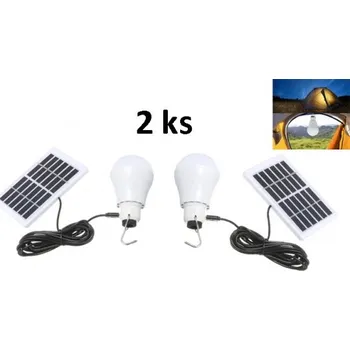 Autožárovka Sada 2 kusů solárních žárovek 20 W