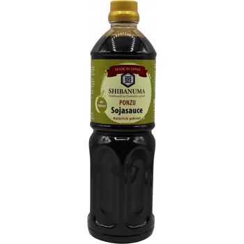 Omáčka Sójová omáčka Ponzu 1l Shibanuma – originální japonský produkt