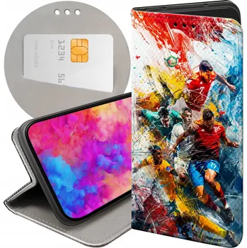 Pouzdro na mobilní telefon Flipové pouzdro Hello Case pro Motorola MOTO E20 / E30 / E40, vícebarevné