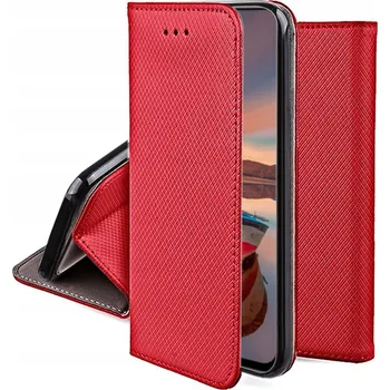 Pouzdro na mobilní telefon Flipové pouzdro B24 pro Motorola Moto E14, Moto G04, Moto G24 červené (červená)