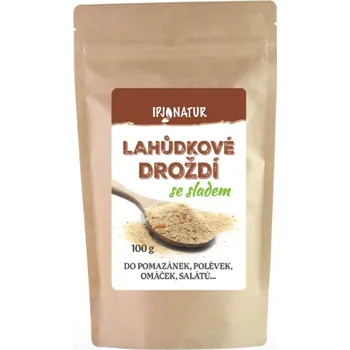 Droždí LAHŮDKOVÉ DROŽDÍ - se sladem 100 g IPJ NATUR