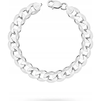 Náramek PÁNSKÝ STŘÍBRNÝ NÁRAMEK ryzost 925 19 Cm VZOR PANCER