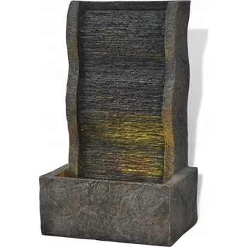 Zahradní dekorace Fontána vidaXL LED pryskyřice 49,5 cm