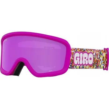 Dětské lyžařské brýle Giro Chico 2.0 Jr pink sprinkles/amber pink
