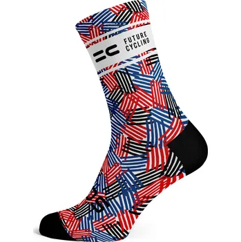 SOX cyklistické sportovní ponožky future cycling 2 - bezešvé Velikost: L