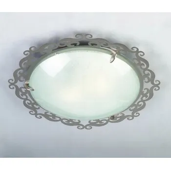 Kulatý Stropní Svítidlo Candellux , bezbarvá, bílá, hnědá, stříbrná, vícebarevná