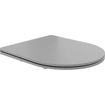 WC sedátko WC sedátko Mexen slim s tlumeným dovíráním, duroplast, světle šedá matná - 39740061