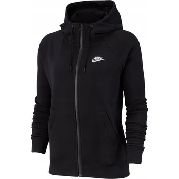 Dámská mikina Dámská Mikina Nike Essentials FZ FLC, černá BV4122 010 :XS
