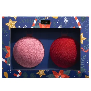 Dámské oblečení SOXO ponožky - vánoční ozdoby sada 2 páry dámské 36-40 DÁREK