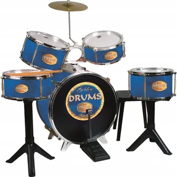 Hudební nástroj pro děti Bicí souprava Golden Drums Reig 75 x 68 x 54 cm Plastová (75 x 68 x 54 cm)