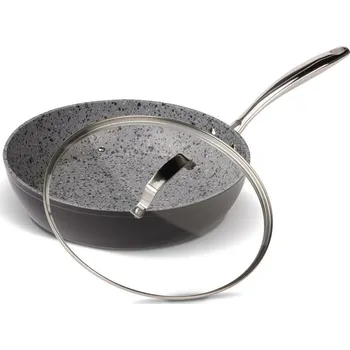 Pánev Lamart LT1262 pánev s poklicí Granit, pr. 28 cm, šedá