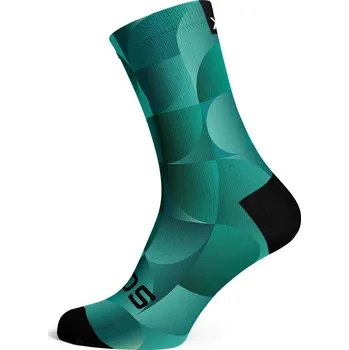 SOX cyklistické sportovní ponožky solid - teal Velikost: M