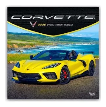 Diář Corvette - Chevrolet Corvette 2026 - 16-Monatskalender (EN)