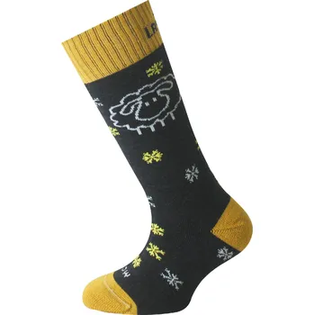 Dětské termoprádlo SJW dětské merino podkolenky - Černá 921 / (29-33) XS / Černá