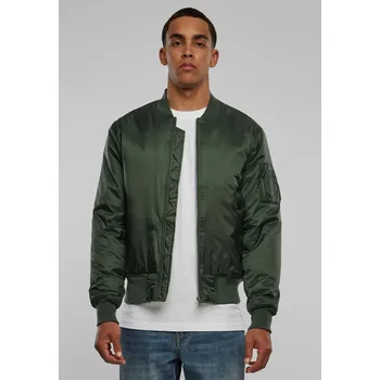 Pánský bomber Urban Classics Pánský bomber Aezee olivová 3XL