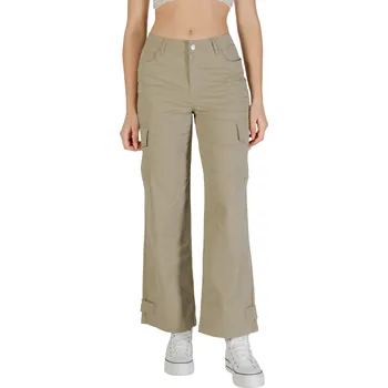 Dámské oblečení Dámské kapsáčové kalhoty Only Only kaki 3493100