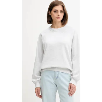 Dámská mikina Mikina Abercrombie & Fitch dámská, šedá barva, melanžová, KI152-5350-112 KI152.5350.112 09X, vel. XL