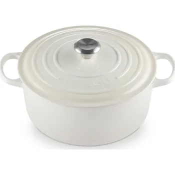 Hrnec Kastrol SIGNATURE 28 cm, 6,7 l, MERINGUE, litina, Le Creuset