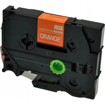 Pásek do tiskárny PÁSKA DO BROTHER TZ-655 24MM 8M ORANŽOVÁ TZe-655