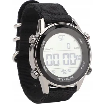 Hodinky Pánské digitální sportovní hodinky Vodotěsné s alarmem a odpočítáváním, duální čas Černá