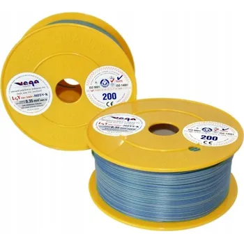 elektrický kabel Kabel Kulatý alarmový, elektrický, ohebný (lanko), automobilový LgY Vega-Tronik 1 x 0,35