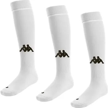 Pánské ponožky Kappa PENAO štulpny (3 pack) White 31-34