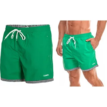 Pánské kraťasy Pánské koupací šortky kraťasy sportovní rychleschnoucí POLSKÉ M ZAGANO