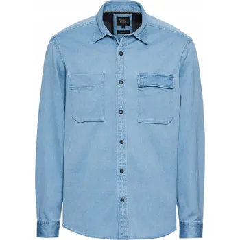 Pánská košile Camel Active pánská košile ležérní s dlouhým rukávem regular střih bavlna velikost L