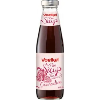 Nápoj Voelkel Bio Sirup Granátové jablko, 0,5l - AKCE EXPIRACE