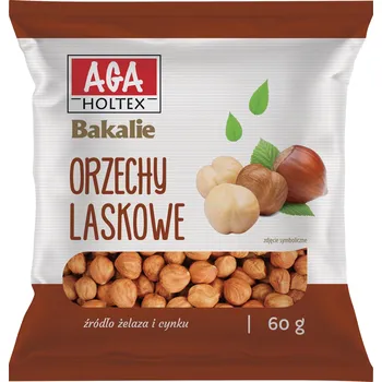 Sušená potravina Lískové ořechy Aga Holtex Lískové ořechy