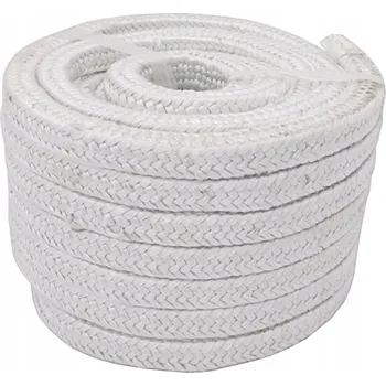 Krbová kamna Těsnění do kamen a krbu, žáruvzdorná šňůra ze skelných vláken, těsnící 30x30 mm