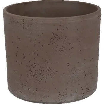 Květináč Béžový keramický Květináč Cermax 11,5 cm x 13,2 x 11,5 cm