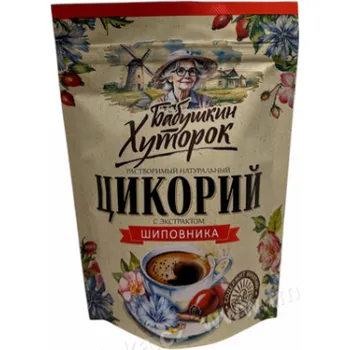 Káva ROZPUSTNÁ CIKORKA - ČEKANKA - šípek 100 g BABIČČINA FARMA - CHUTOROK