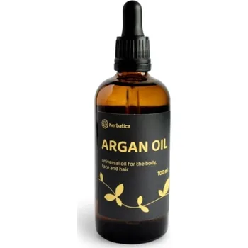 Tělový olej Arganový olej 100% BIO přírodní, za studena lisovaný 50 ml - Herbatica