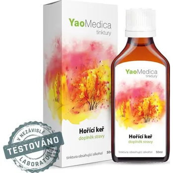 Přírodní produkt 045 - HOŘÍCÍ KEŘ - TINKTURA Z ČÍNSKÝCH BYLINEK YAOMEDICA 50 ml