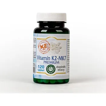 Doplněk stravy VITAMÍN K2 - MK7 PREMIUM - 120 tbl. BIO-DETOX