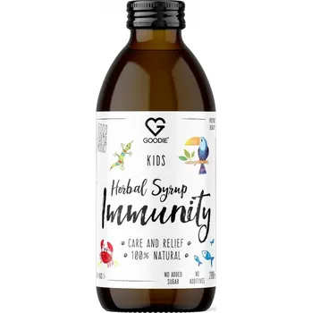 Přírodní produkt Dětský bylinný sirup - Imunita - Herbal syrup Immunity for kids 200 ml GOODIE