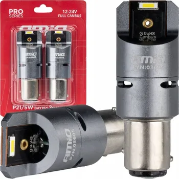 Autožárovka Žárovky AMiO PRO P21/5W 2 ks