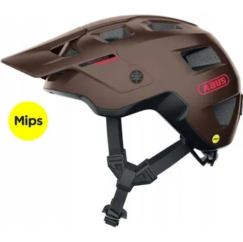 Cyklistická přilba Abus Modrop MIPS MTB helma metallic copper M 54-58 cm
