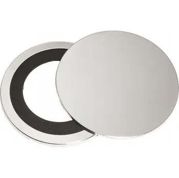 Elektrická zásuvka Zásuvka do desky stolu Bachmann stříbrná