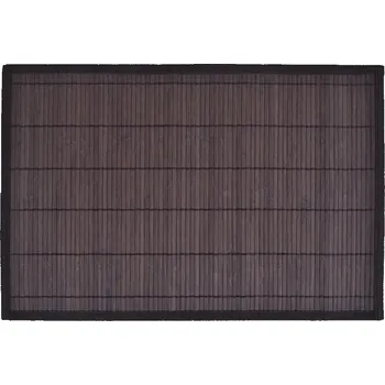 prostírání Kulatý prostírání z bambusu/ratanu/proutí, polyester 45 x 30 cm