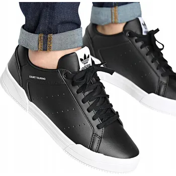 Dámské tenisky Boty ADIDAS COURT TOURINO Pánská sportovní obuv Černé tenisky