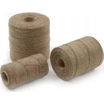 Nit Lněné nitě hnědé 1 ks