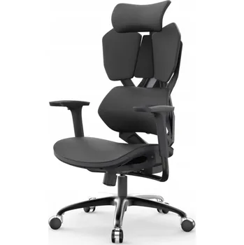 Herní židle Ergonomické herní křeslo Angel Furia Černé