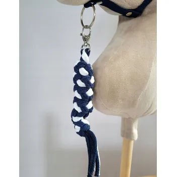 Hobby horsing Ohlávka pro Hobby Horse Super Hobby Horse bílo-modrá