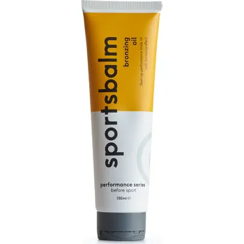 Masážní přípravek Sportsbalm bronzing oil stimulující a ochranný olej - 150 ml